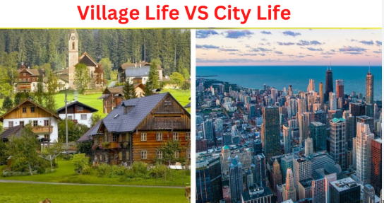 Village Life Vs City Life